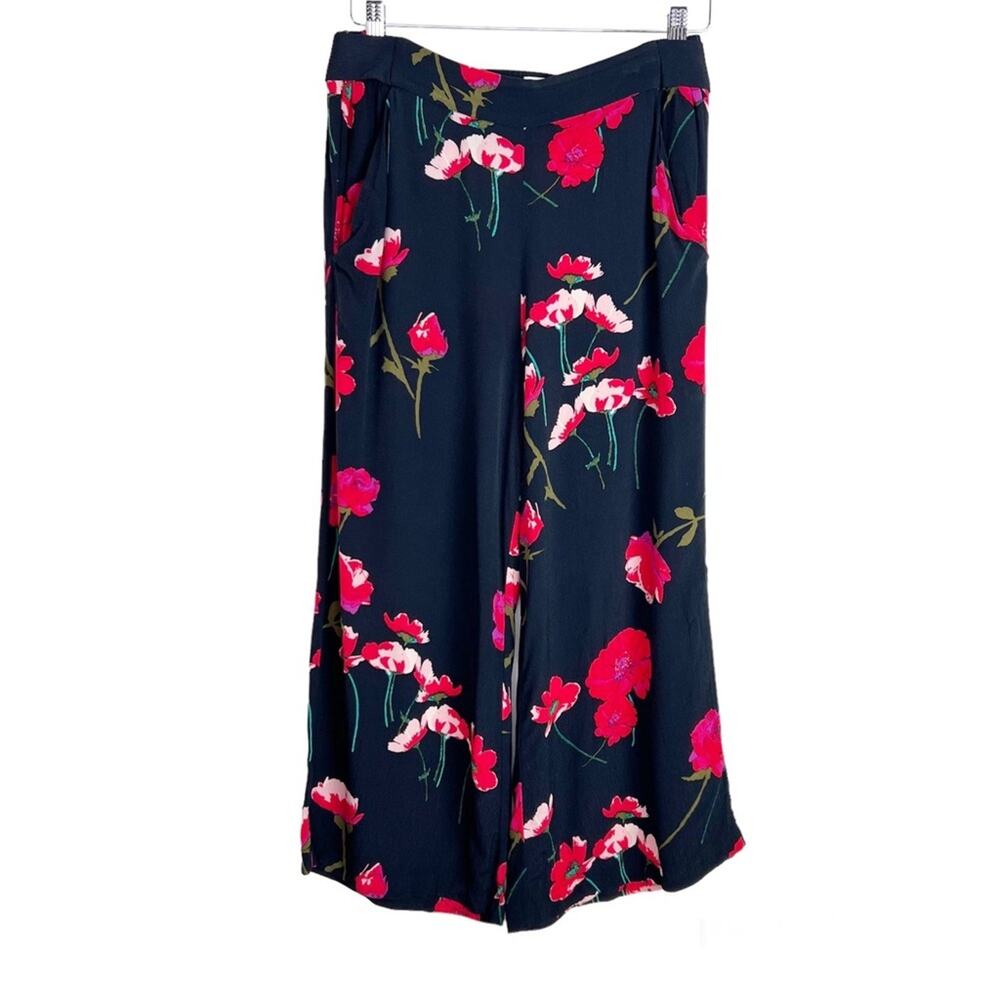 Aritzia Wilfred Faun Wide Leg Pants Medium Floral